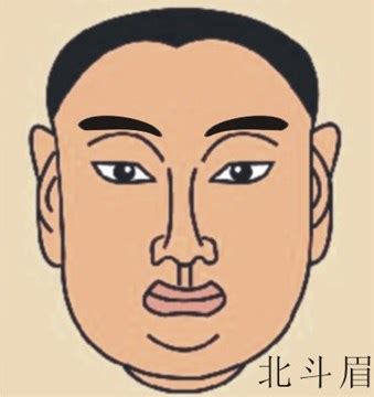 北斗眉 面相